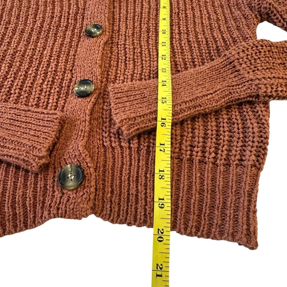 Moon & Madison Thick‎ Chunky Knit Fall Cardigan Sweater, S - Picture 10 of 11
